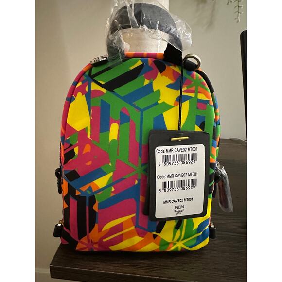 MCM Cubic Camouflage Mini Stark Crossbody Bag - Picture 5 of 5